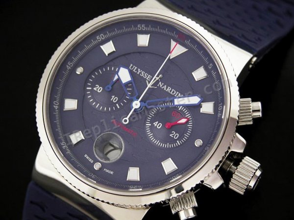 Ulysse Nardin Marine Chronograph Schweizer Replik Uhr