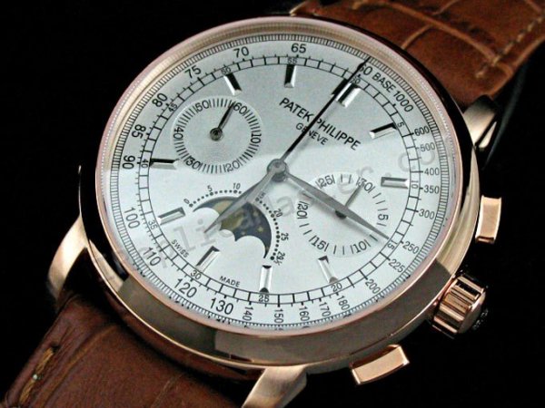 Patek Philippe complicación de Grande Reloj Suizo Réplica - Haga click en la imagen para cerrar