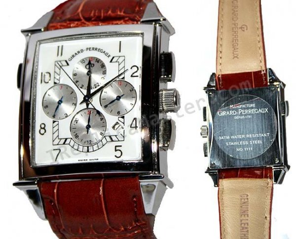 Girard-Perregaux Vintage 1945 GMT Calendario Réplica Reloj - Haga click en la imagen para cerrar