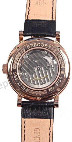 Breguet Classique Power Mondphase Watch Réserve Réplique Montre