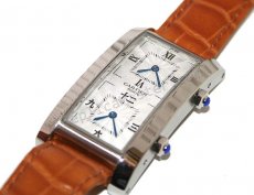 Cartier Tank Время в пути Реплика Смотреть