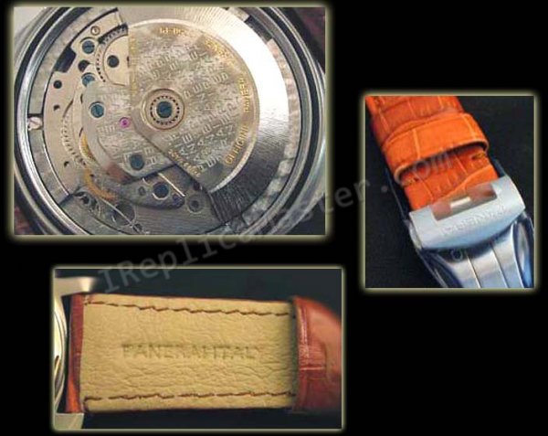Officine Panerai Luminor Marina Fecha Reloj Suizo Réplica