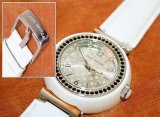 Louis Vuitton Tambour Quartz Diamonds Replica Watch