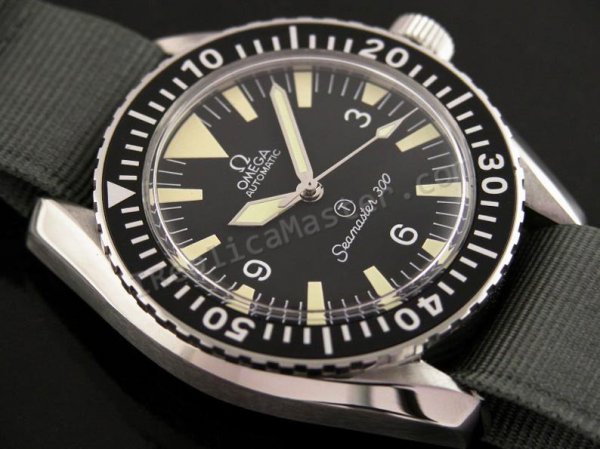 Omega Seamaster 300 Swiss Replica Vintage Circa Ad Suíço Réplica Relógio