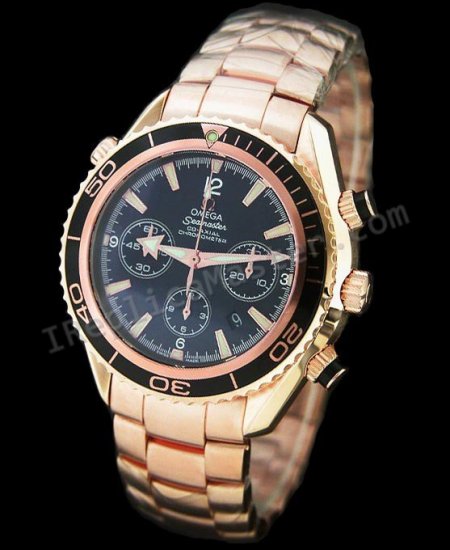 Omega Planet Ocean Chronograph Swiss Replica Watch - Click Image to Close