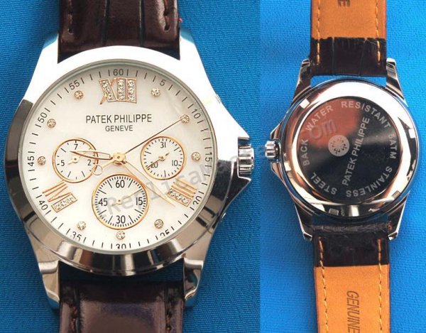 Patek Philippe Calatrava Datograph, Mother of Perl Dial Replica Watch