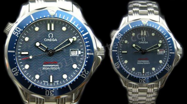 Omega Seamaster Pro Swiss Replica Watch - Click Image to Close