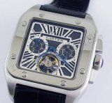 Cartier Santos 100 Watch Datograph Tourbillon Réplique Montre