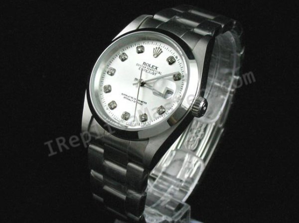 Rolex Oyster Perpetual DateJust Ladies Swiss Replica Watch - Click Image to Close