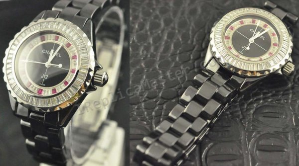 Chanel J12, processo Real Cerâmica E braclet, 34mm