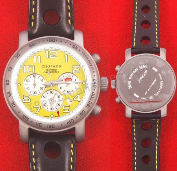 Chopard Mille Miglia Chronograph Titanium 2003 Replik Uhr - zum Schließen ins Bild klicken