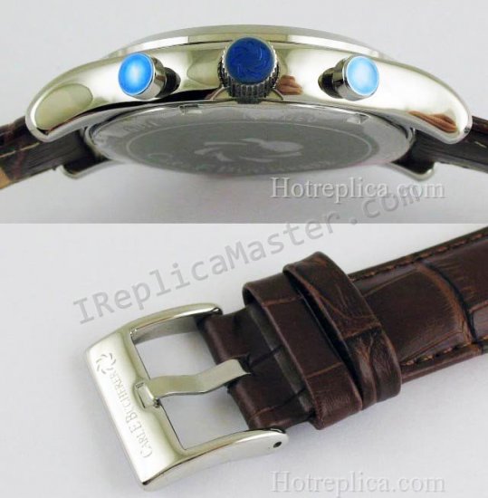 Carl F. Tribute Manero Bucherer para MaBu Cronógrafo