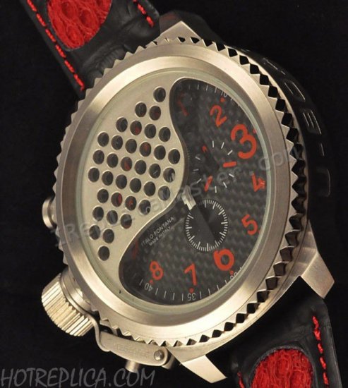 U-Boat Eclipse 50MM Cronógrafo Réplica Reloj