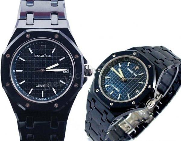 Audemars Piguet Royal Oak Case Real Cerâmica E braclet  Clique na imagem para fechar