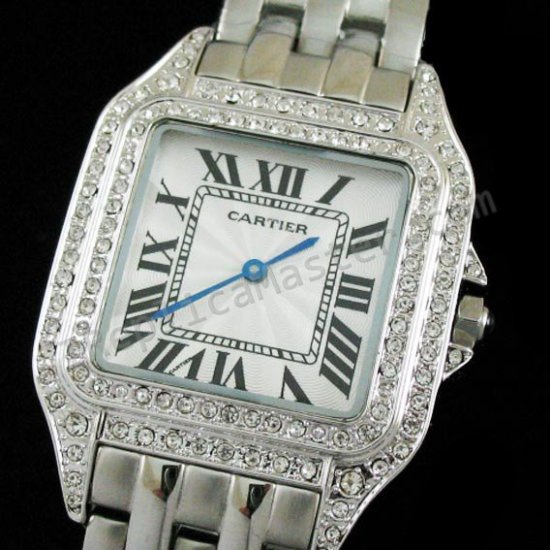 Cartier Santos Demoiselle Reloj Joyería Réplica Reloj - Haga click en la imagen para cerrar