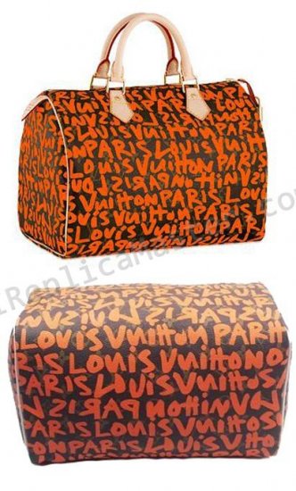 Louis Vuitton Monogram Stephen Sprouse toile Speedy 30 M Réplique - Cliquez sur l'image pour la fermer