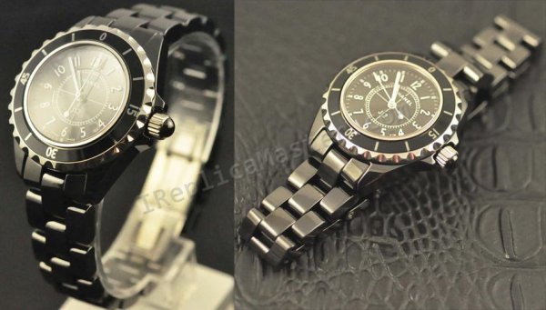 Chanel J12, Small Size Real Ceramic Case And Braclet Replica Watch