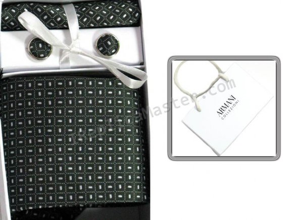 Armani Tie And Cufflinks Set Replica