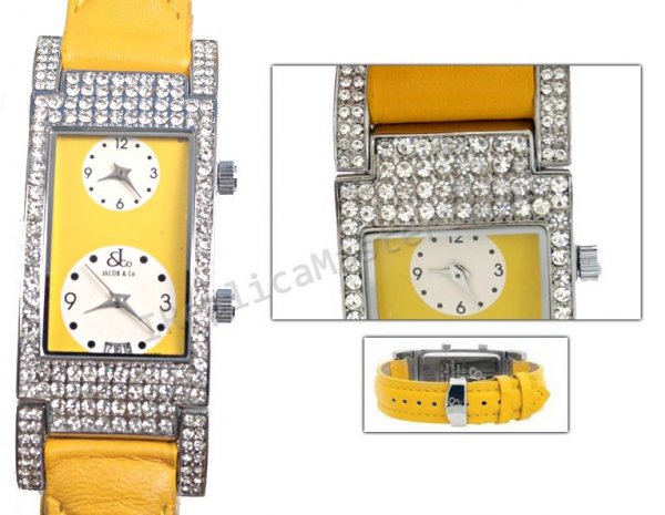 Jacob & Co Angel Due Time Zone Orologio Replica Orologio - Clicca l'immagine per chiudere