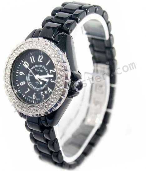 Chanel J12 Joyería, Relojes Tamaño Mediano Réplica Reloj - Haga click en la imagen para cerrar