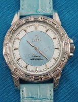 Omega De Ville Co-Axial Watch Diamonds Réplique Montre