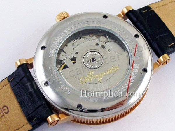 Breguet Юбилейный Regulatuer лосося Tourbillon реплики швейцарск