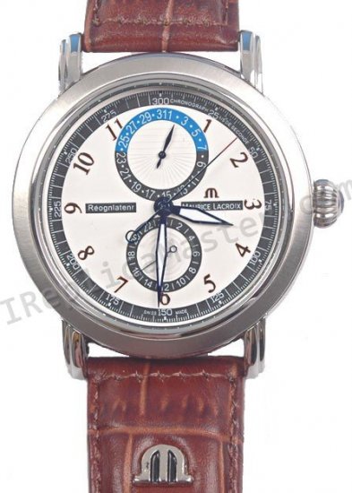 Maurice Lacroix Masterpiece Regulateur Automatic Replik Uhr - zum Schließen ins Bild klicken