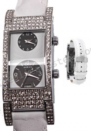 Jacob & Co Angel Two Time Zone Watch Replica Watch - Click Image to Close