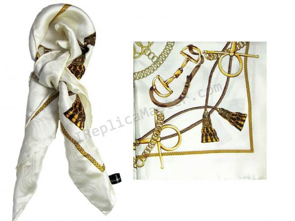 Hermes pequeno cachecol de seda