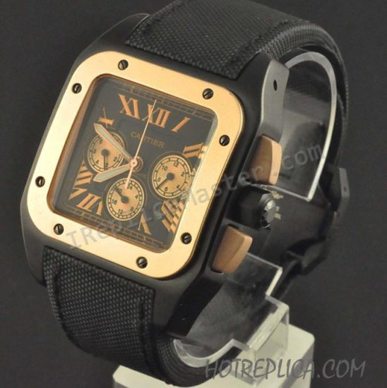 Cartier Santos 100 Replica Watch - Click Image to Close