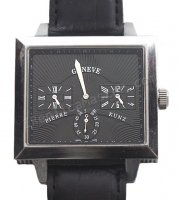 Pierre Kunz Caree Big Minute Hand GMT Replica Watch