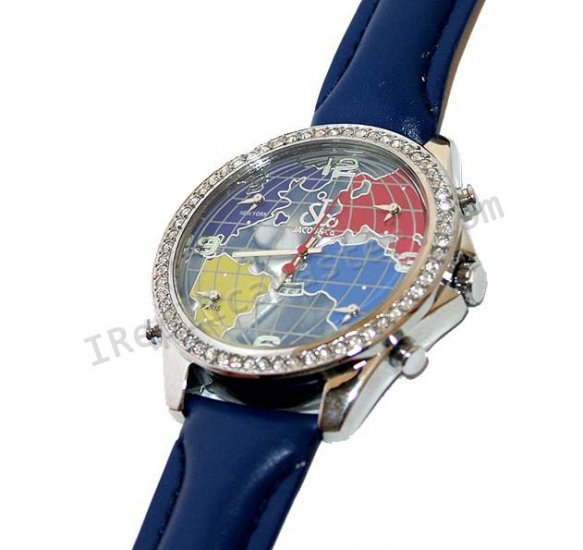 Jacob & Co Five Time Zones The World Is Yours Replica Watch - Click Image to Close