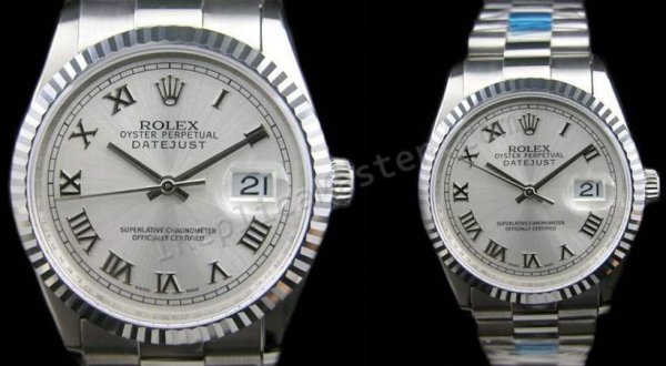 Rolex Oyster Perpetual Datejust Reloj Suizo Réplica - Haga click en la imagen para cerrar