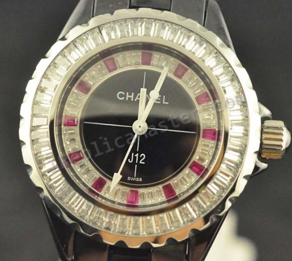 Chanel J12, Real Ceramic Case Und Armband, 34mm Replik Uhr - zum Schließen ins Bild klicken