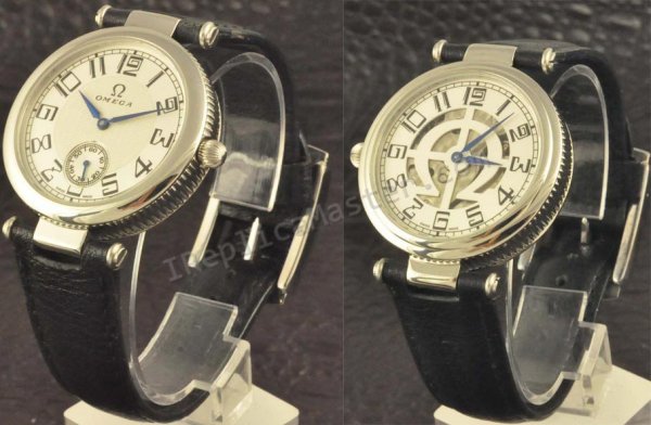 Omega Double Side kleine Sekunde Replik Uhr