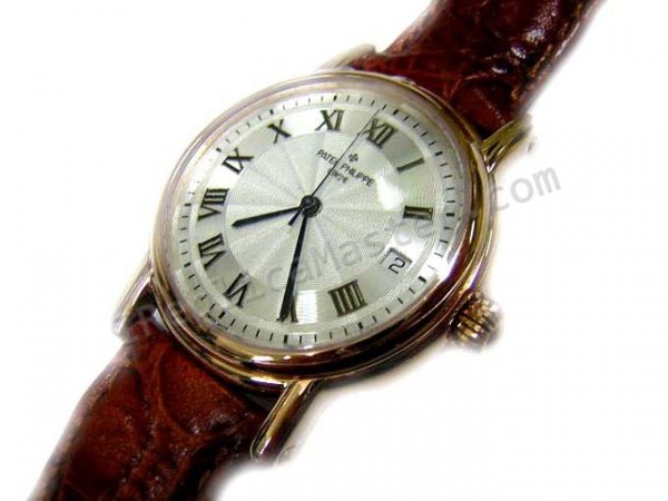 Patek Philippe Calatrava Swiss Replica Watch - Click Image to Close