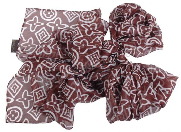 Louis Vuitton Silk Scarf Replica - Click Image to Close