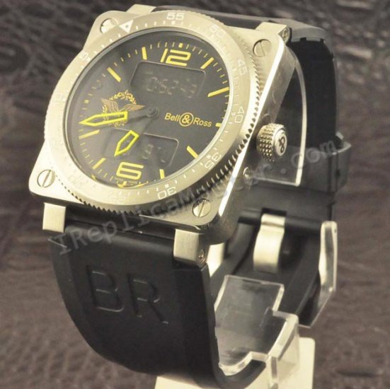 Bell & Ross Instrument BR 03 Replica di tipo aviazione - Clicca l'immagine per chiudere