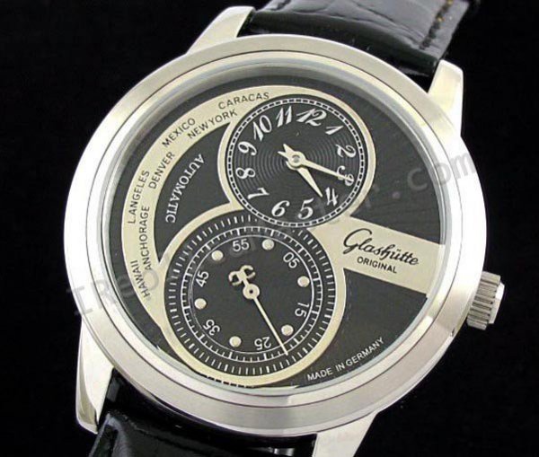 グラスヒュッテオリジナルPanomaticchronoレプリカ時計