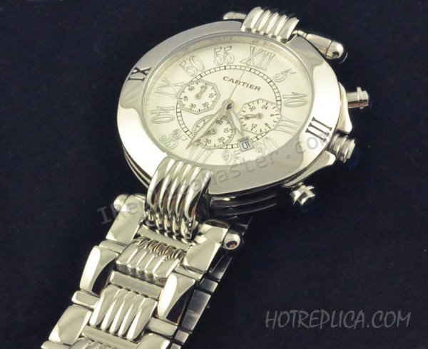Réplique montre Cartier Chronographe Réplique Montre - Cliquez sur l'image pour la fermer
