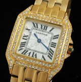 Cartier Santos Demoiselle Schmuck Replik Uhr