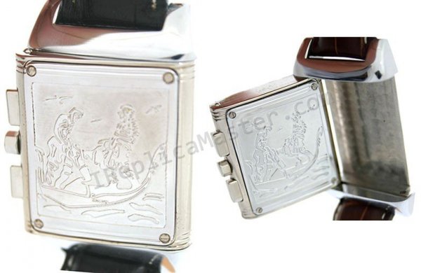 Jaeger Le Coultre Reverso Erotic Chronograph Diamonds Replica Watch