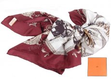 Hermes Carre 70 In Vintage Silk Scarf Replica