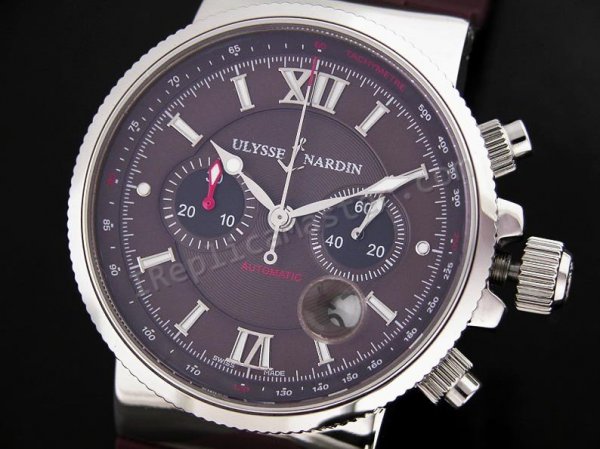 Ulysse Nardin Marine Chronograph Schweizer Replik Uhr