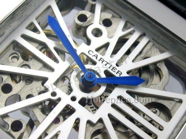 Cartier Santos 100 Squelette Replik Uhr
