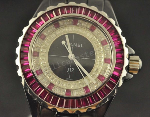 Chanel J12, Real Ceramic Case Und Armband, 40mm Replik Uhr