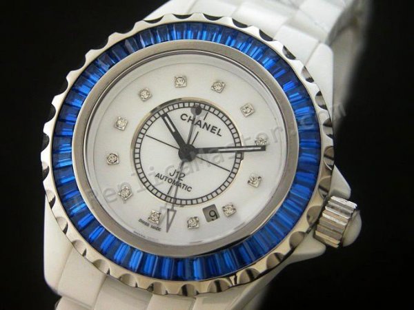 Chanel J12 Ceramic Case Und Armband Replik Uhr