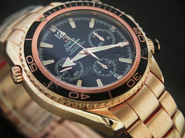 Omega Planet Ocean Chronograph Schweizer Replik Uhr