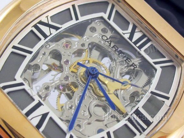 Cartier Tortue Skeleton Replik Uhr