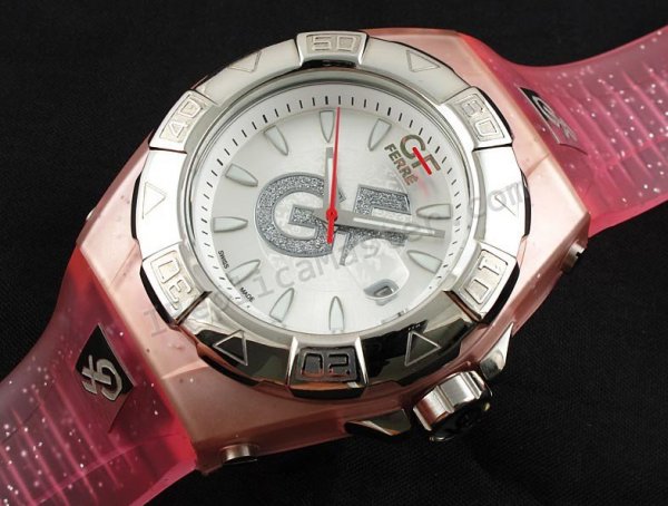 Gianfranco Ferre Red Medium Size Replik Uhr
